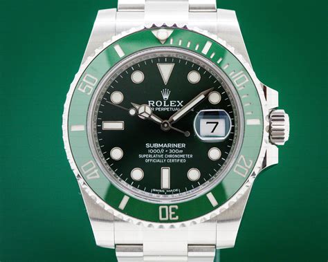 green face rolex watch|rolex green face submariner.